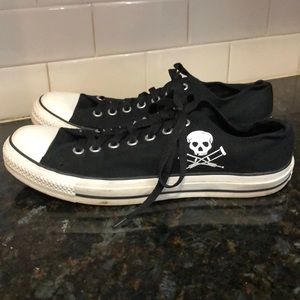 Converse All Stars with Skull